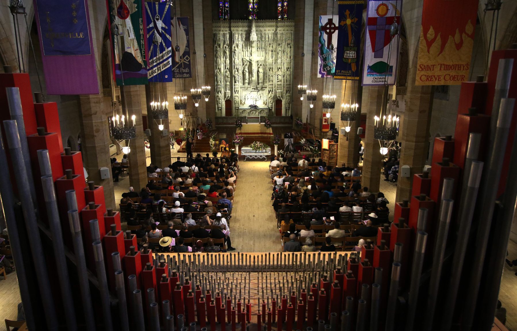 Funeral for St. Louis poet laureate Shirley Bradley LeFlore